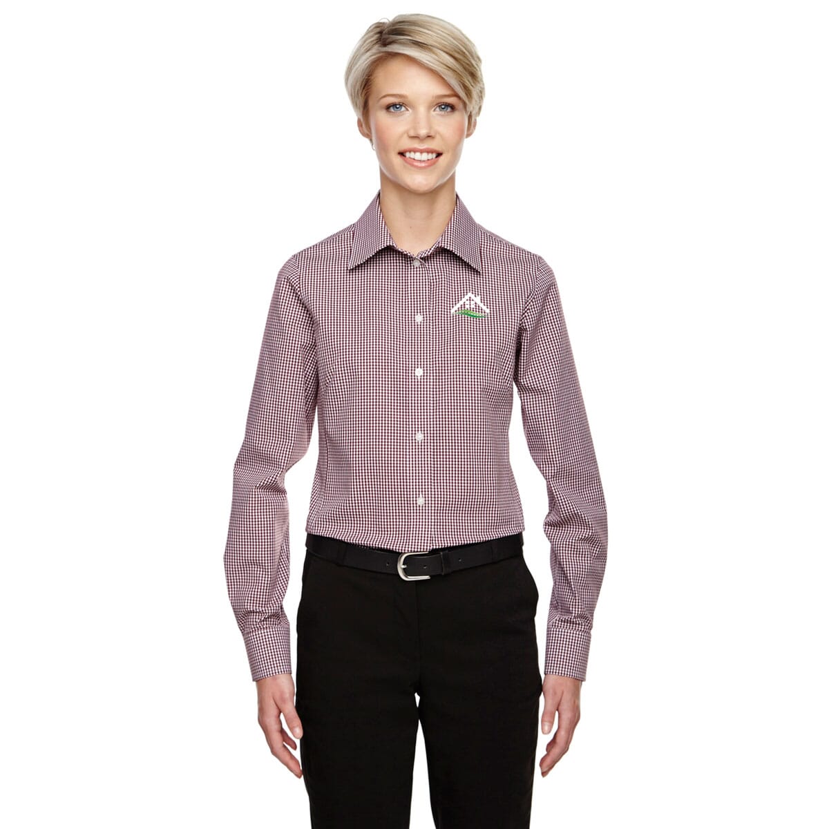 Devon & Jones® Crown Collection Gingham Check-Ladies'