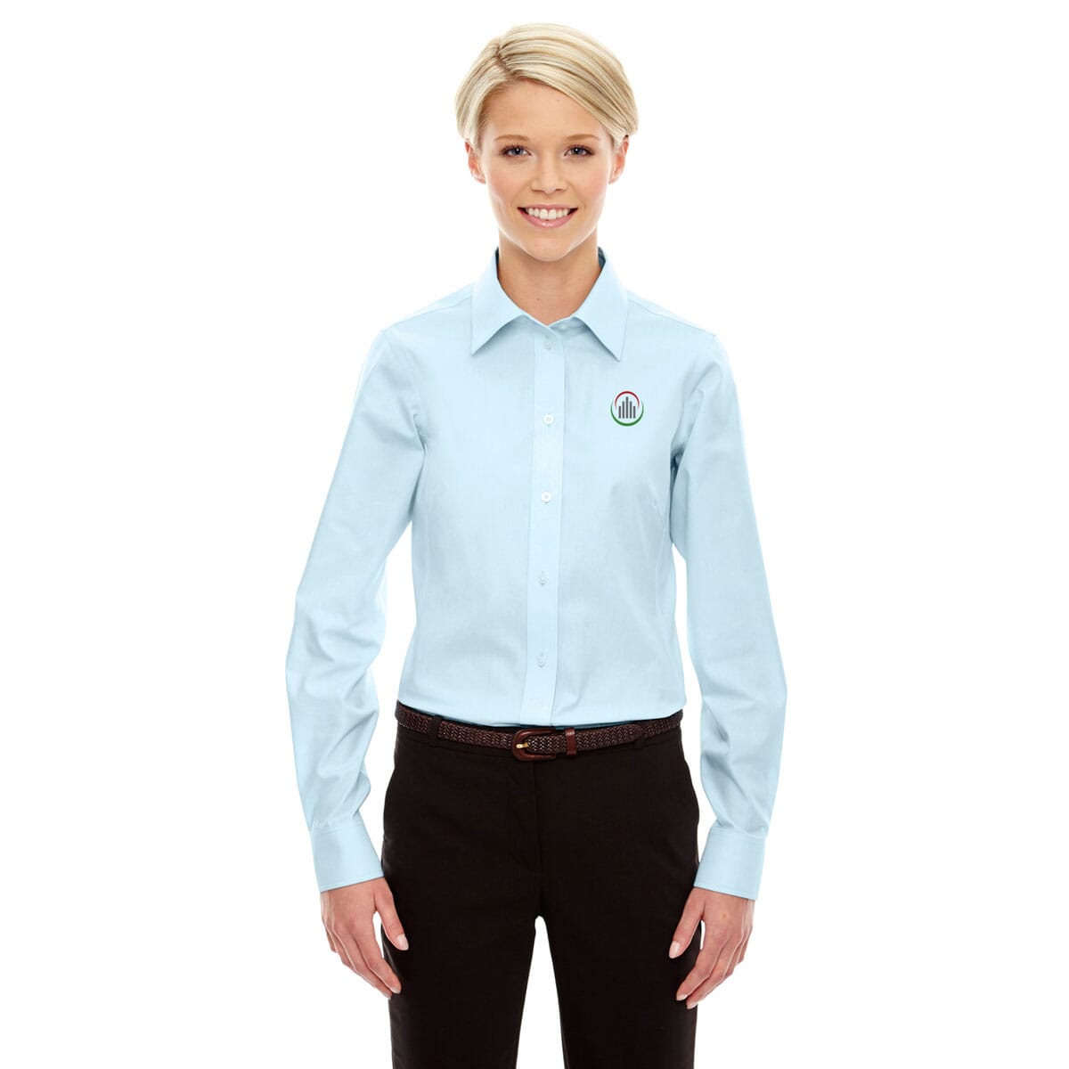 Devon & Jones® Crown Collection Solid Oxford-Ladies'