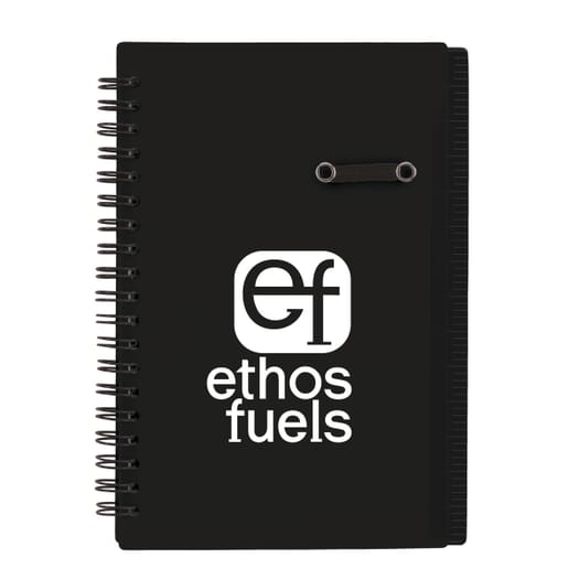 Flip Notebook With Pen Loop