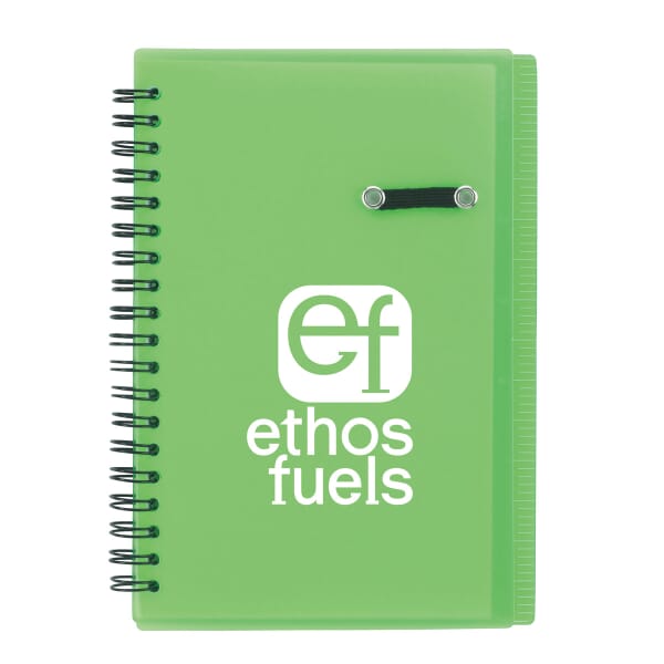 Flip Notebook With Pen Loop
