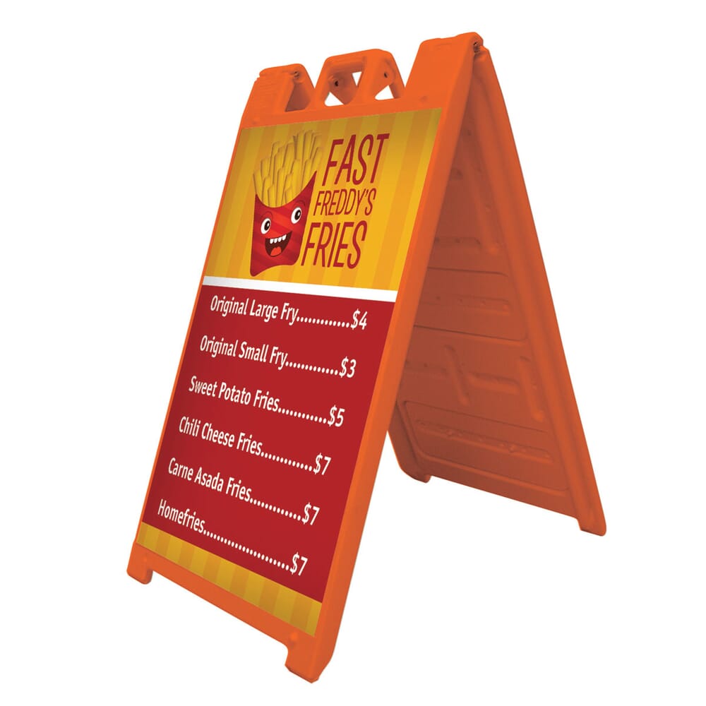 Event A Frame Sign Example Custom A-Frame Sign Kit with Logo - Branded Merchandise | Crestline