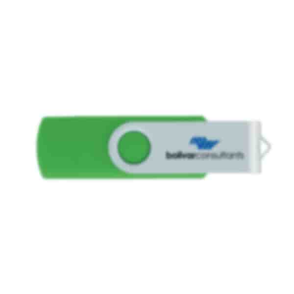 2GB Mobile Swivel USB 2.0 Flash Drive