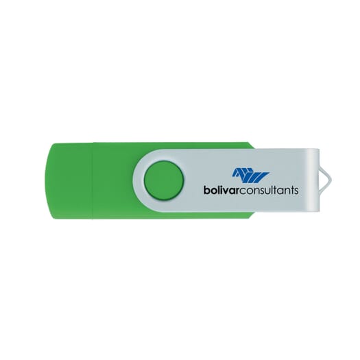 8GB Mobile Swivel USB 2.0 Flash Drive