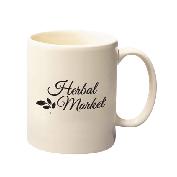 11 oz Ceramic Mug in Solid Colors