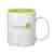 11 oz Colored Stoneware Mug with C-Handle
