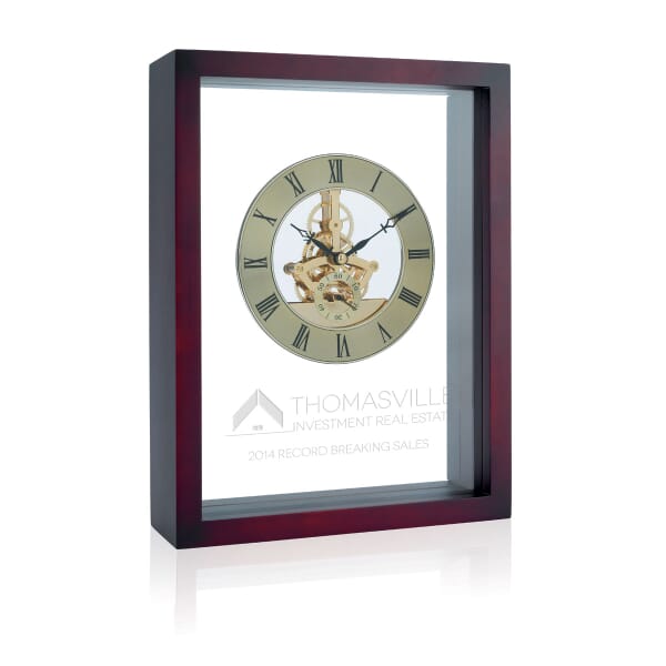 Wooden Box Clock