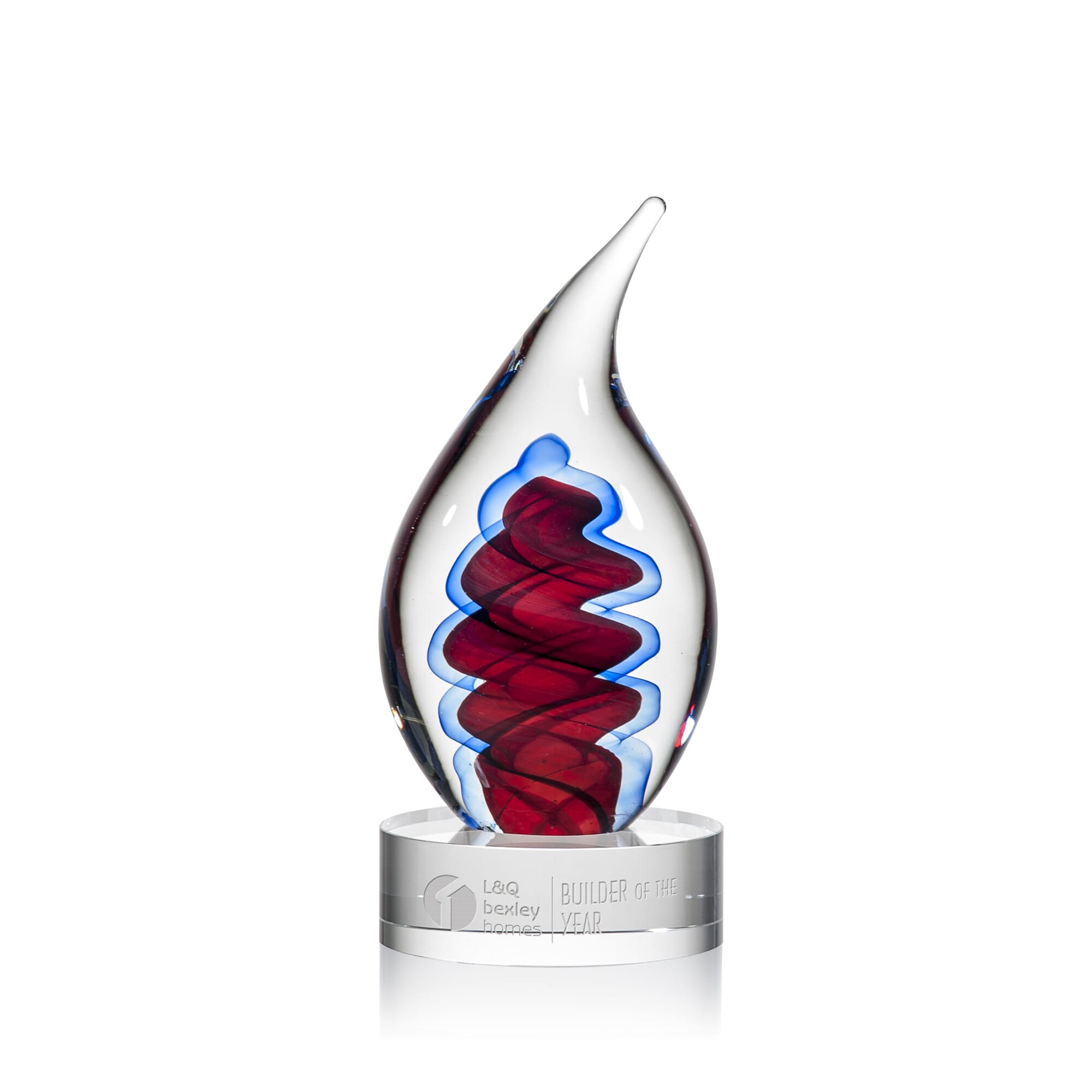 35. Internal Flame Crystal Award