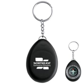 Oval Compass/Key Ring