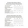 shirt size chart