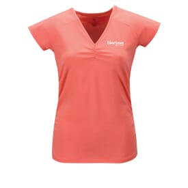 Ruched V-Neck Shirt - Ladies'