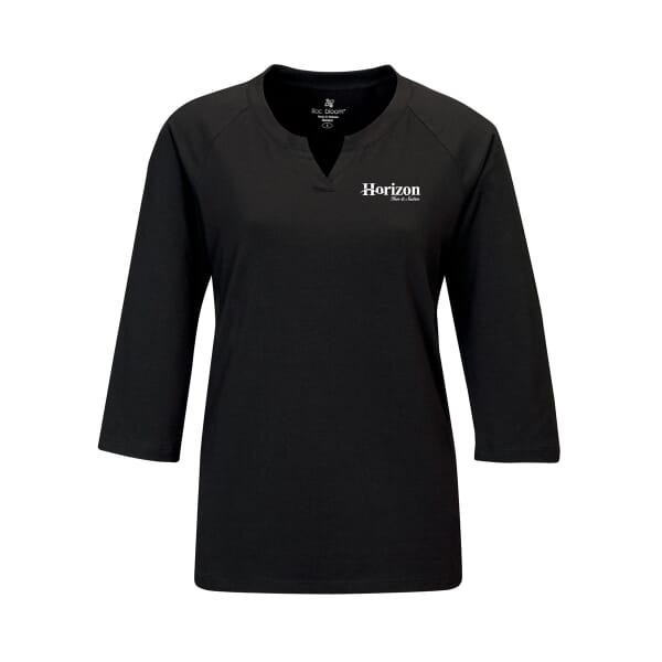 Split-Neck Knit Shirt - Ladies'