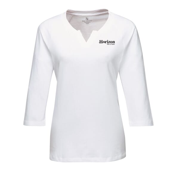 Split-Neck Knit Shirt - Ladies'