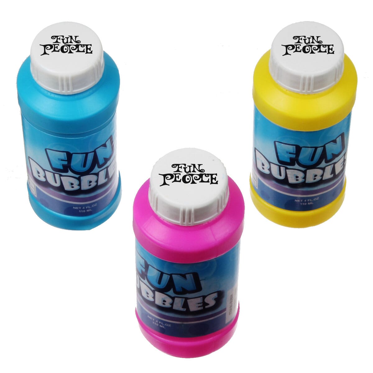 4 oz. Assorted Bubble Bottles