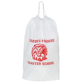 12&quot; x 16&quot; x 4&quot; Cotton Corded Drawstring Bag