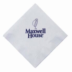 White Beverage Napkin