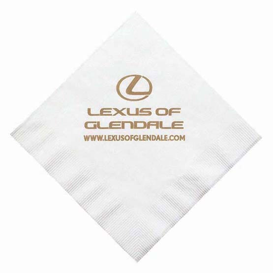 Bulk Folded White Luncheon Napkins