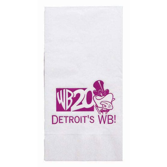 Bulk Large 1/8 Fold White Napkins