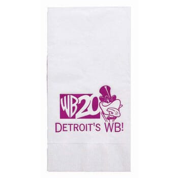 Bulk White 1/8 Fold Dinner Napkins