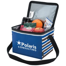 KOOZIE® Six-Pack Striped Kooler