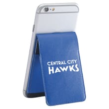 Blue bi-fold pocket phone protector