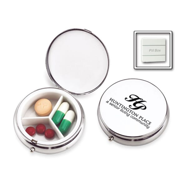 Solemn Metal Pill Case