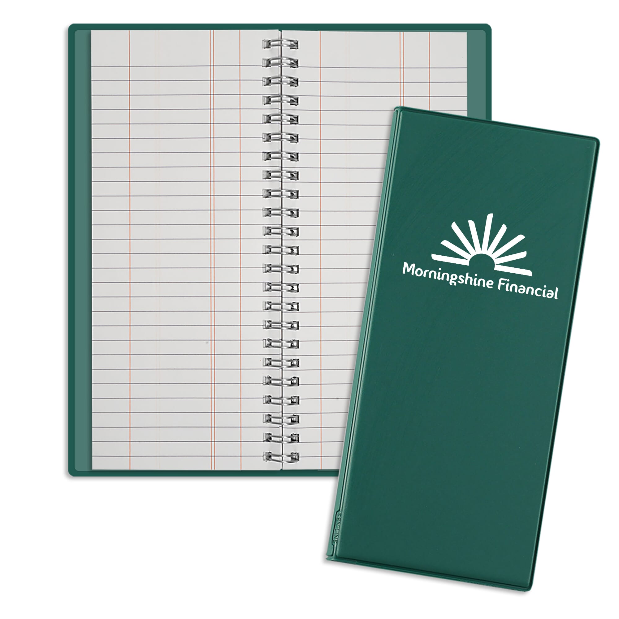 Voice Mail Log Book - Wirebound, 500 Sets Per Book, Set Of 2, 8" X 10 5/8"