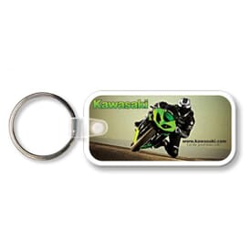 Soft-Color™ Economy Large Rounded Corner Keytag