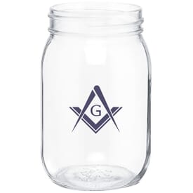 Clear Mason Jar