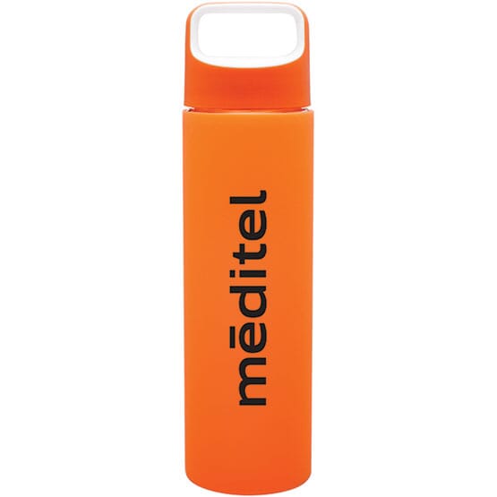 Silicone Colors Glass Tumbler