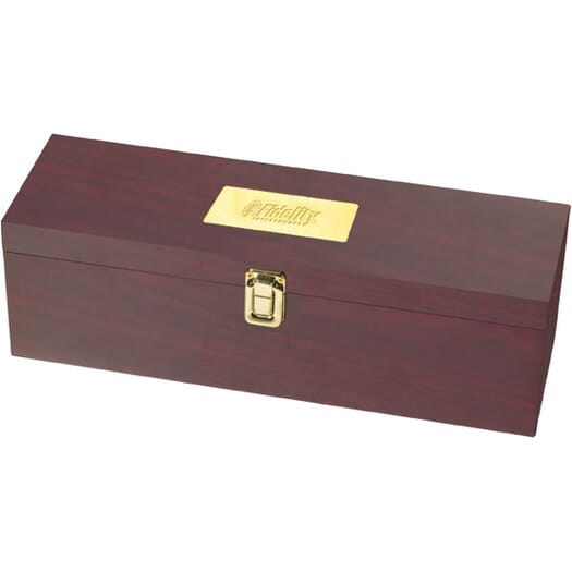 Elegant Wine Box With Tools