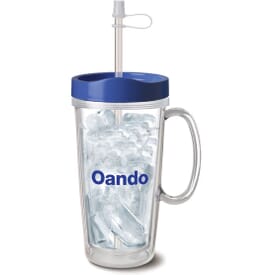 16 oz Clear Plastic Mug