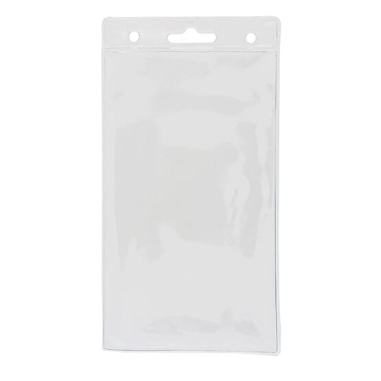 Blank Clear ID/Badge Holder