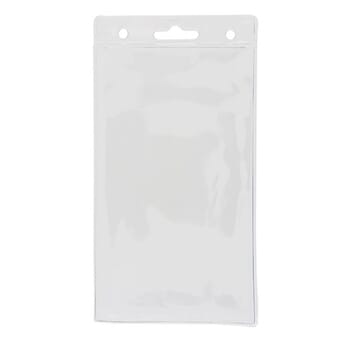 Blank Clear Id/Badge Holder