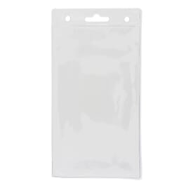 Blank Clear Id/Badge Holder