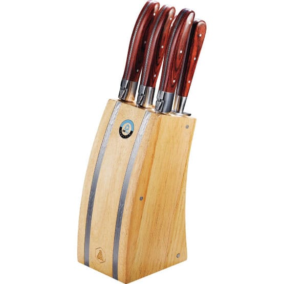 Laguiole® 5-Piece Knife Block Set