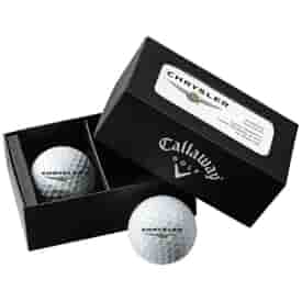 Callaway® 2-Ball Business Card Box W/Warbird