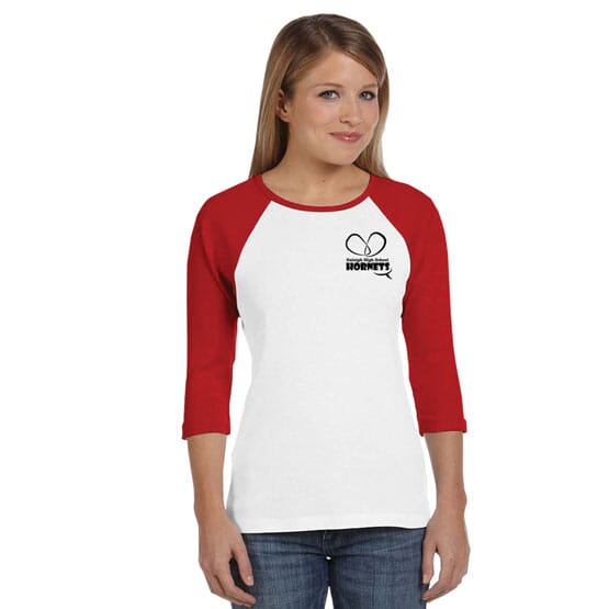 WHITE/ RED