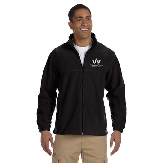 Harriton® Zippered Men's Fleece