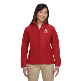 Harriton® Zippered Ladies Fleece