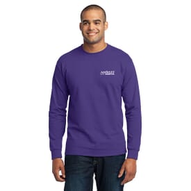 Port &amp; Company® Long Sleeve 50/50 Cotton/Poly T-Shirt - Unisex