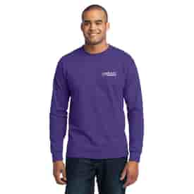Port & Company® Long Sleeve 50/50 Cotton/Poly T-Shirt - Unisex
