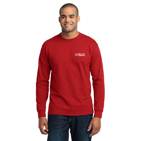 Port & Company® Long Sleeve 50/50 Cotton/Poly T-Shirt - Unisex