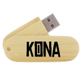 8GB Wood Grain USB Flash Drive