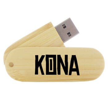 8GB Wood Grain USB Flash Drive
