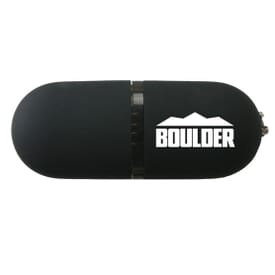 1GB Rubber Pod USB Flash Drive