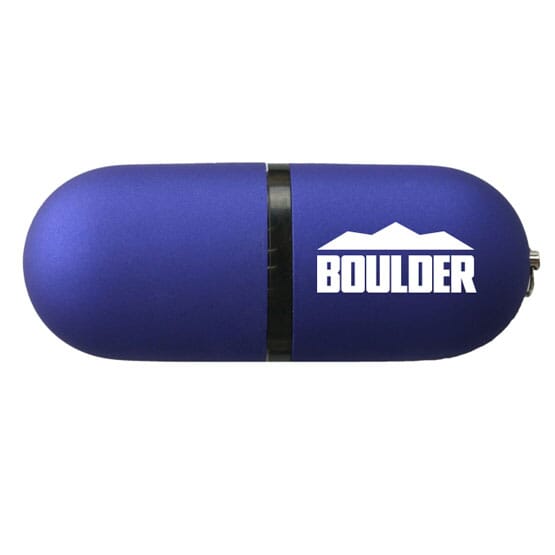 4GB Rubber Pod USB Flash Drive