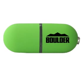 8GB Rubber Pod USB Flash Drive