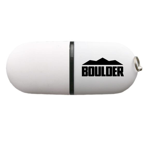 8GB Rubber Pod USB Flash Drive