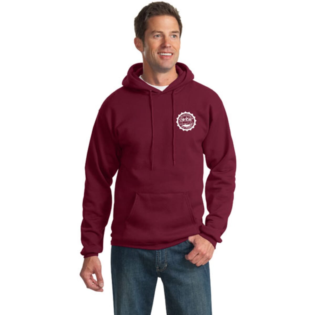 Port and Company Classic Pullover Hooded Sweatshirt 