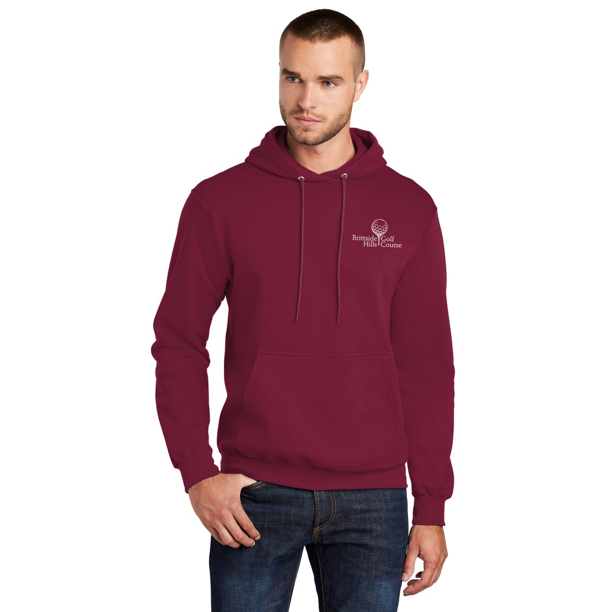 Port and Company Classic Pullover Hooded Sweatshirt 